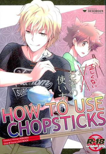 how to use chopsticks cover