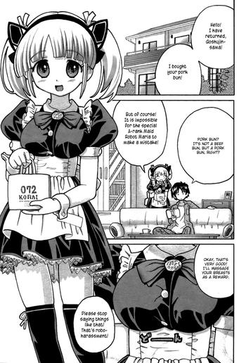 jishou chou kouseinou maid robo maria self proclaimed super high efficiency maid robot maria cover